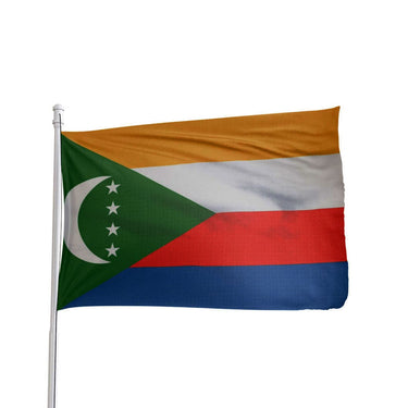 Comoros National Flag 3x5 Ft - 100% Nylon Outdoor Flag